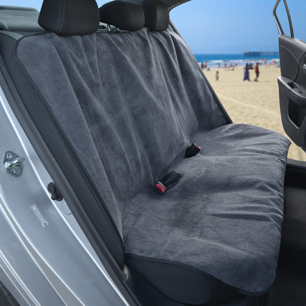 BDK UltraFit Water-Resistant Washable Rear Car Seat Covers