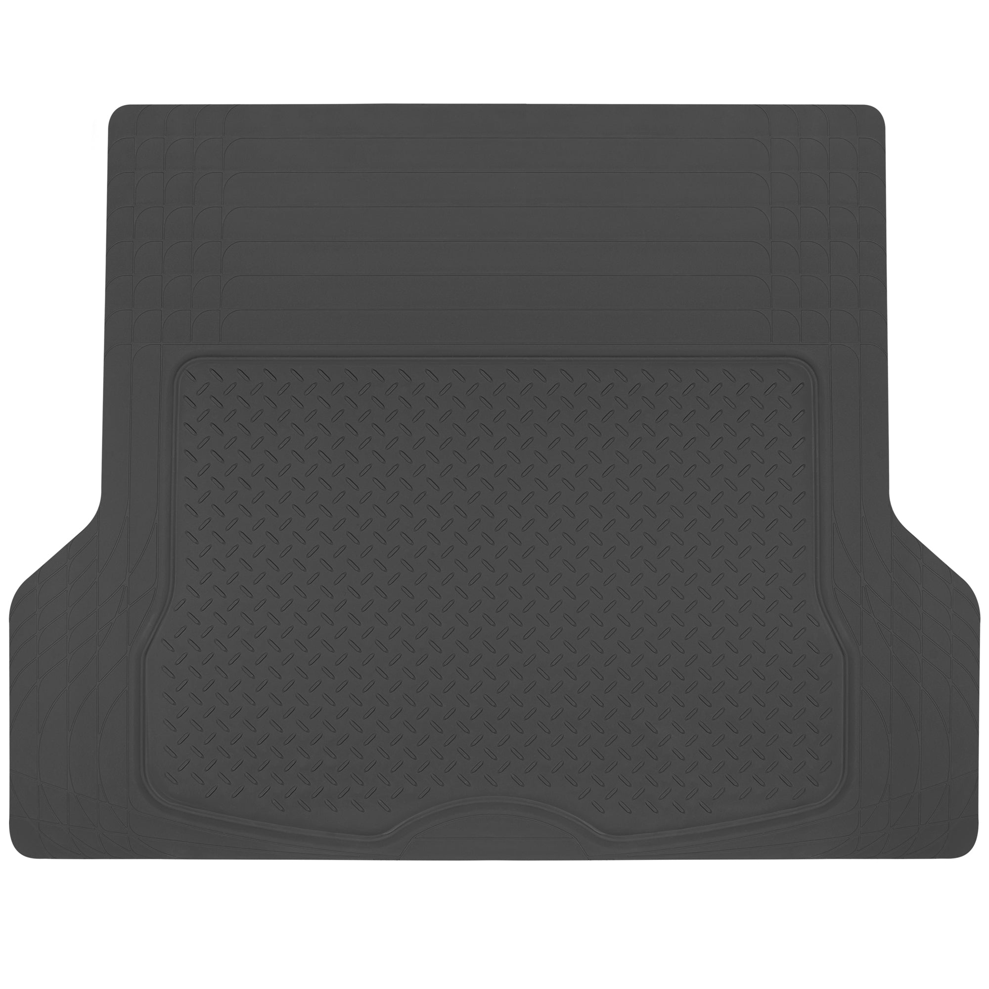 BDK Trunk/Cargo Rubber Liner - Heavy Duty, All Weather, Trim to Fit (53.8" x 43.2")