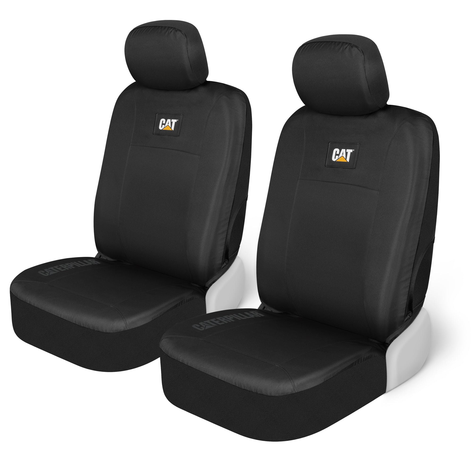 CAT 2-Pack Oxford Durable Canvas Front Seat Covers