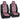 BDK 12-Piece Pink Tiger Front Seat Covers, Rear Seat Covers, Seat Belt Pads, and Steering Wheel Cover (Fits 14.5" - 15.5")