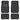 MotorTrend 4-Piece Premium Inter-Lock Backing Carpet Front Floor Mats and Rear Floor Mats