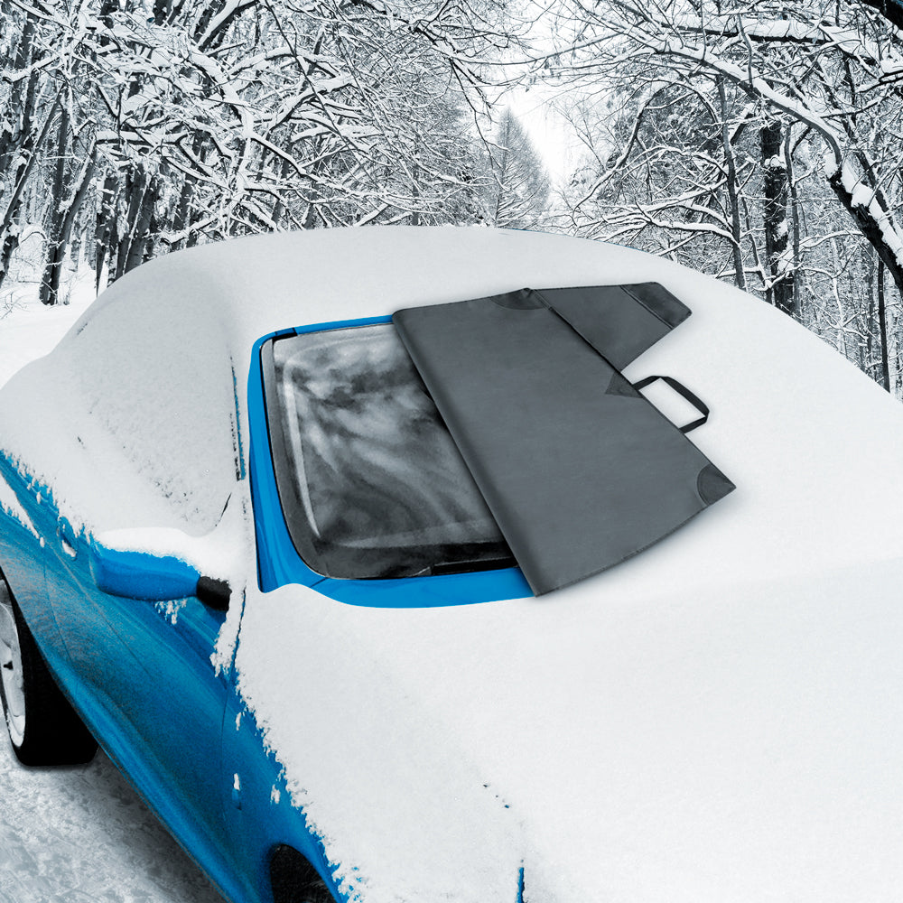 BDK Magnetic Water-Proof Front Windshield Cover for Ice, Snow, Hail (78" x 43")