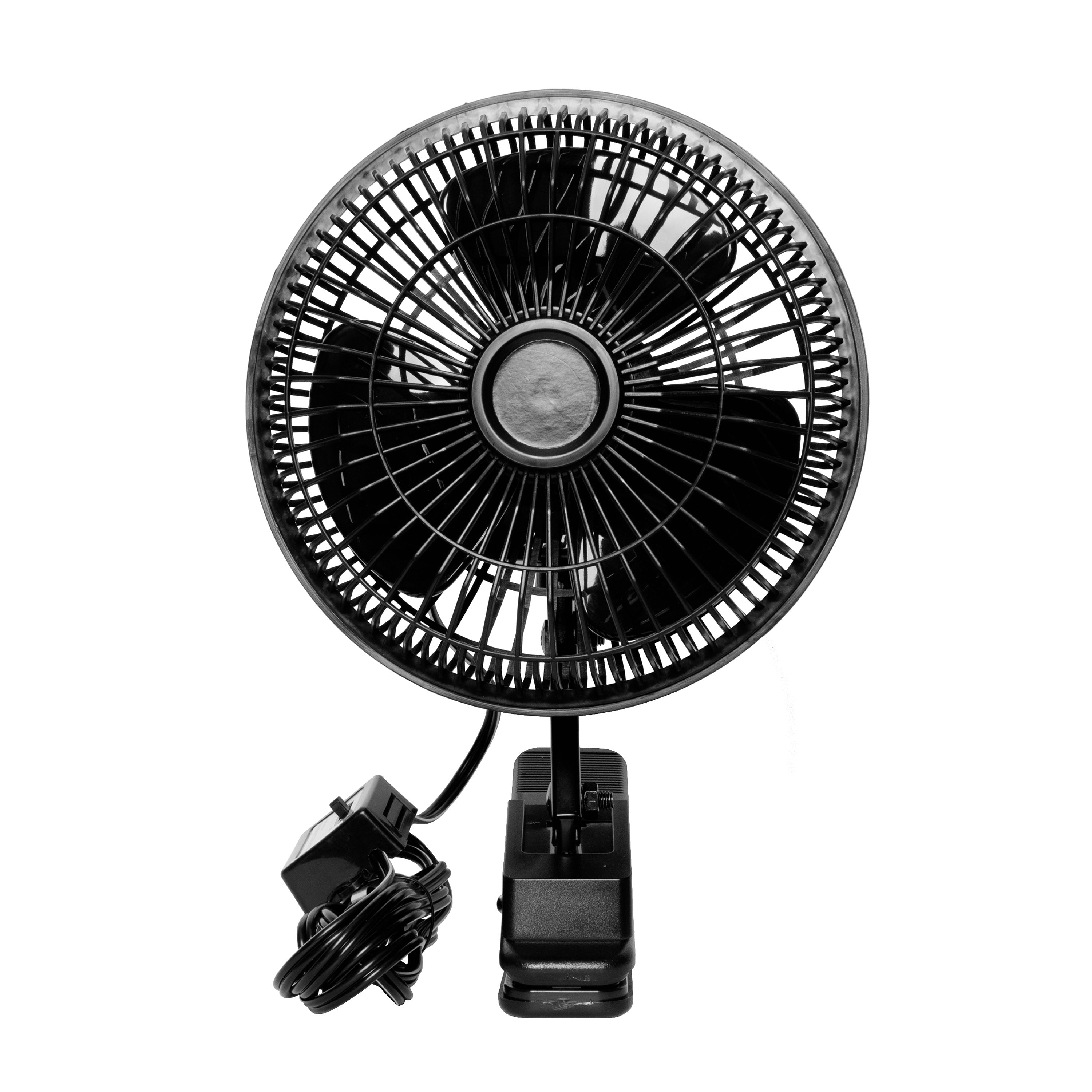 CAT 12-Volt Portable Clip-On Fan with Oscillating Design