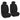 BDK 2-Pack Advanced Performance Front Seat Covers - Black