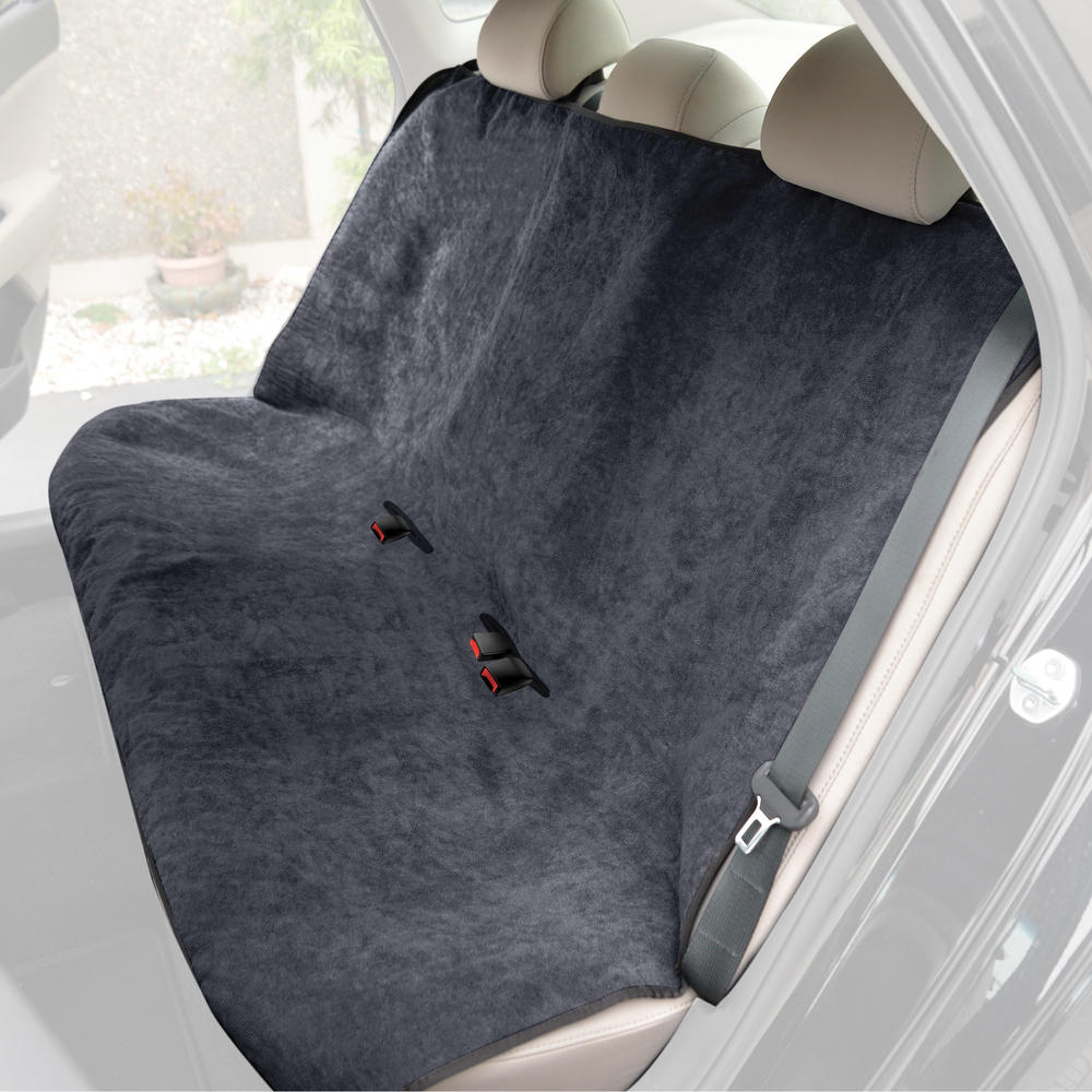 BDK UltraFit Water-Resistant Washable Rear Car Seat Covers