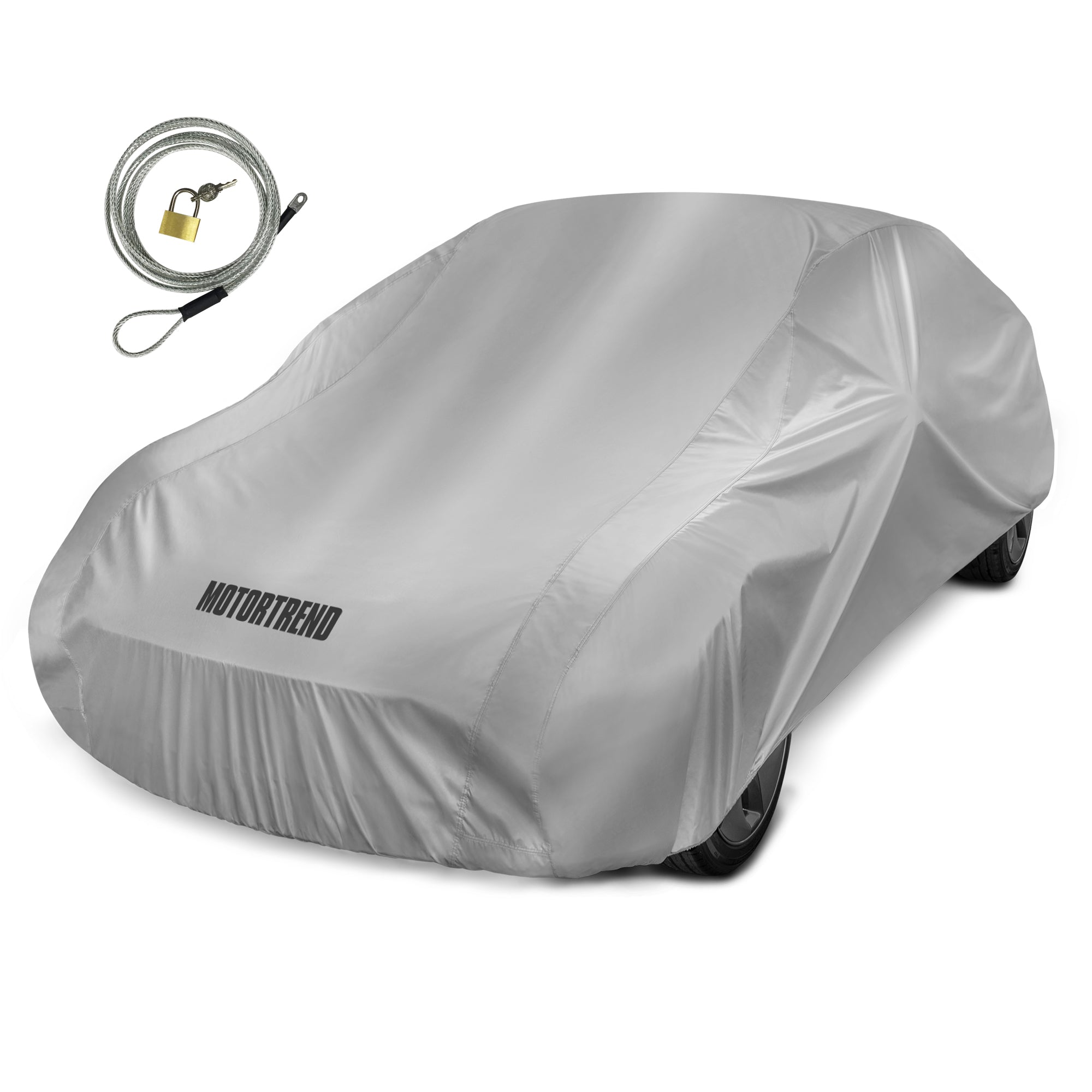 MotorTrend WeatherWear Single Poly Layer All Season Water-Proof Vehicle Cover for Cadillac Deville