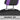 BDK 9-Piece UltraSleek Two-Tone Front Seat Covers and Rear Seat Covers - Black/Purple