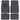 MotorTrend 4-Piece Premium Inter-Lock Backing Carpet Front Floor Mats and Rear Floor Mats - Gray