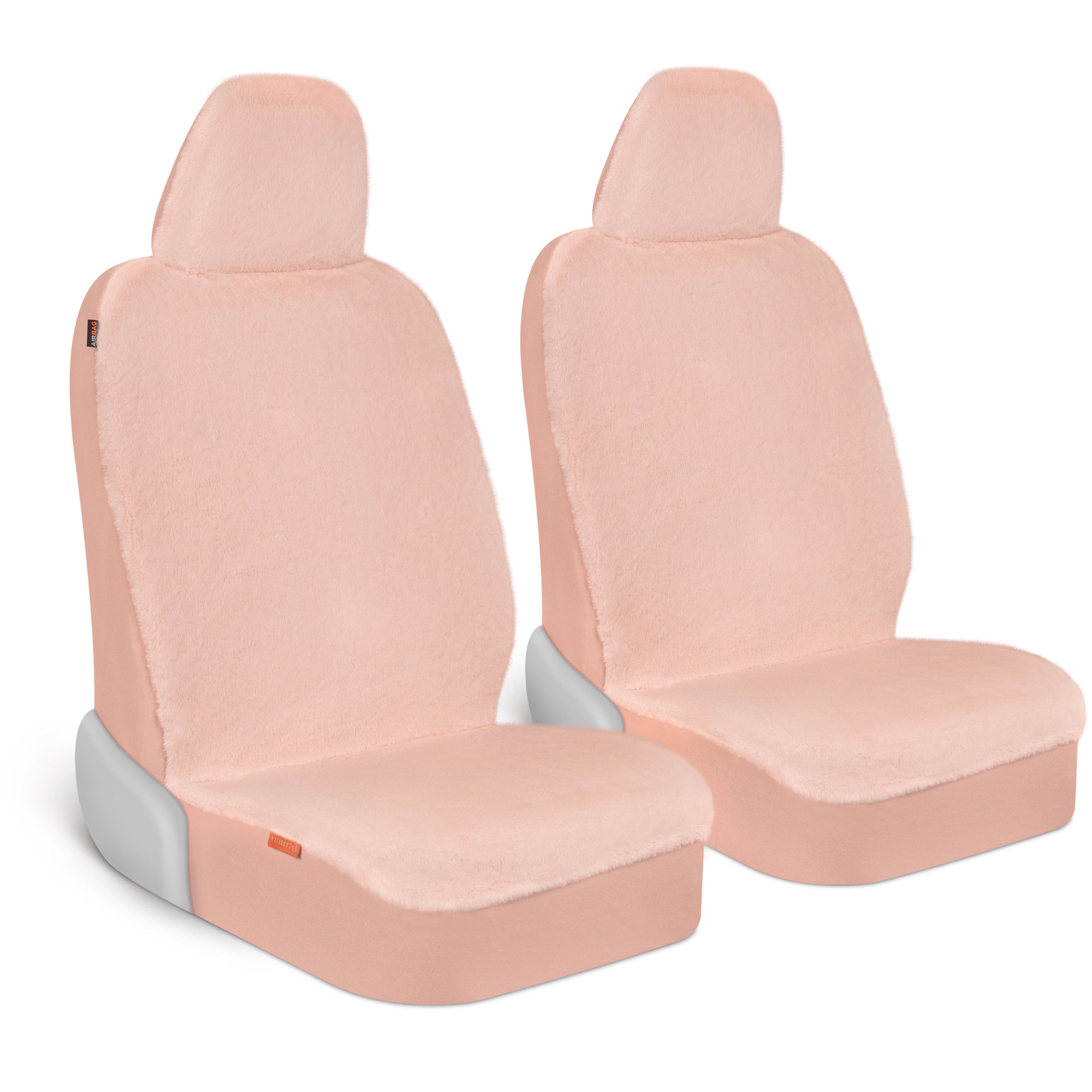 Carbella 2-Pack Plush Fleece Front Seat Covers