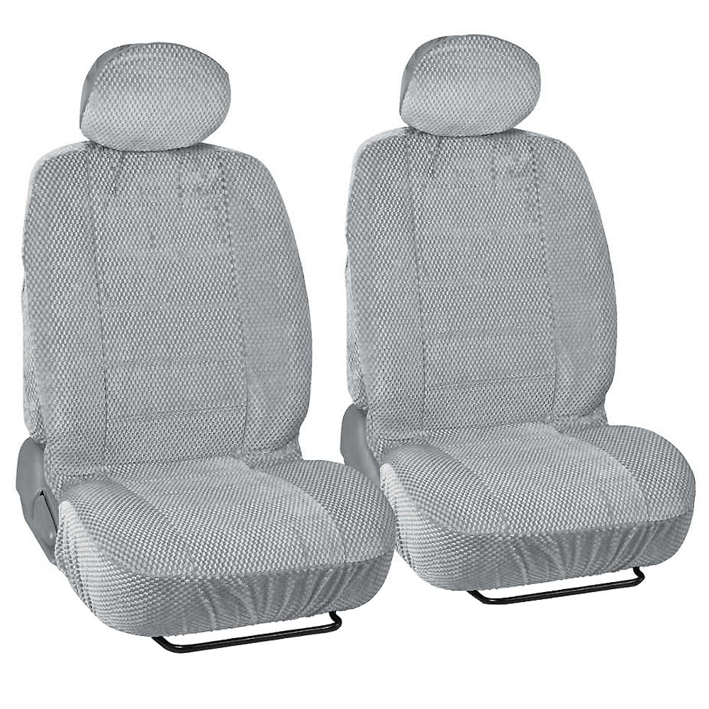 BDK 2-Pack Advanced Performance Front Seat Covers - Black