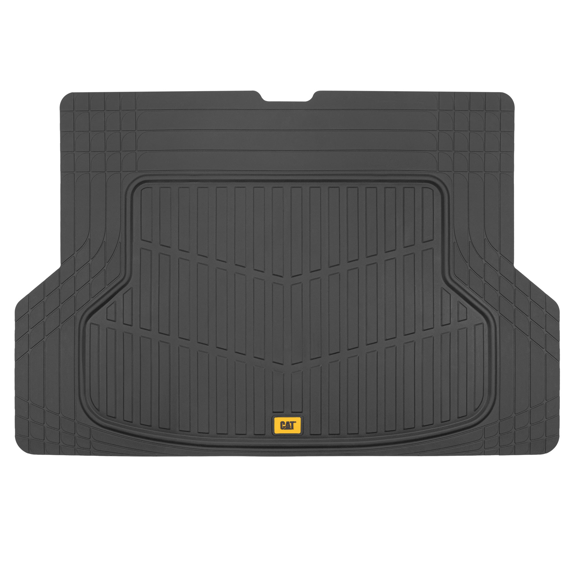 CAT ToughRide Rubber Trunk/Cargo Mat - Heavy Duty, All Weather, Trim to Fit (53" x 36.25")